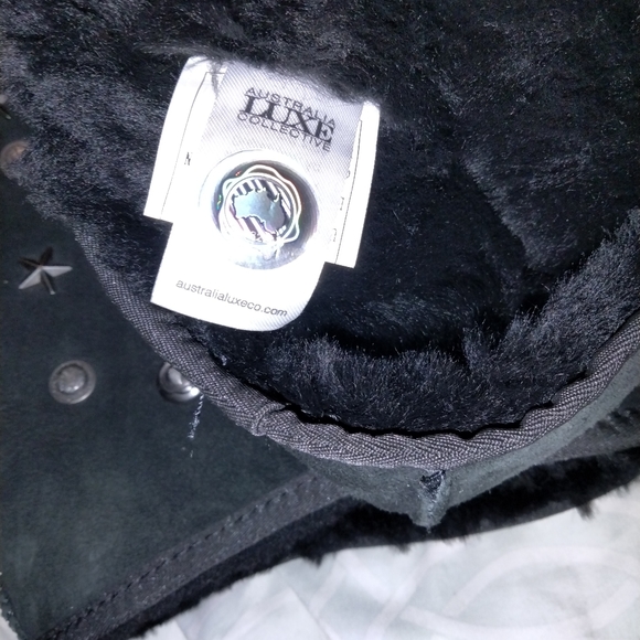 Australia "Luxe Angel X Tall" Sherpa star boots. - Picture 6 of 8